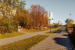 Сквер по переулку Русанова